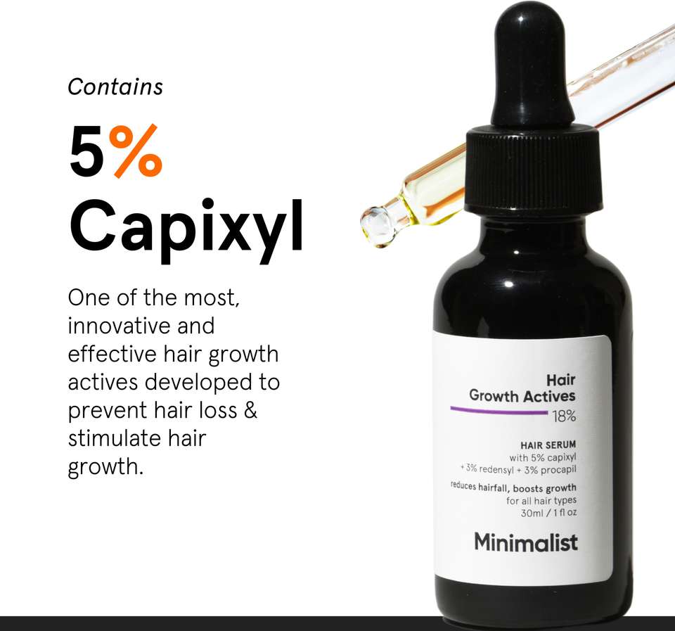 Minimalist Hairfall Control Serum with Redensyl 30ml - Image 8