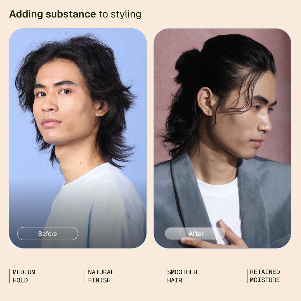 ARATA Hair Styling Cream for Men, Medium Hold - Image 9