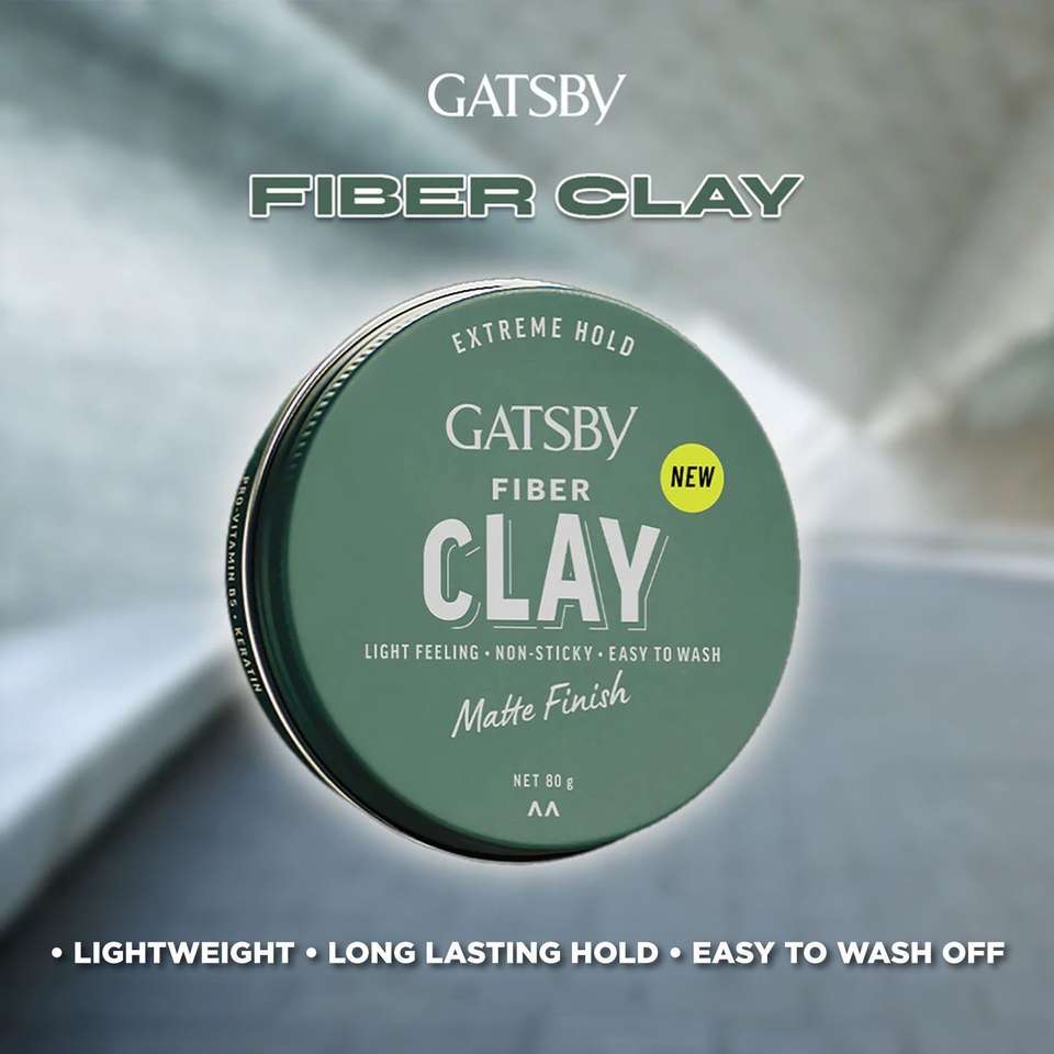 GATSBY Japan's No.1 Fiber Clay Matte Finish - Image 7
