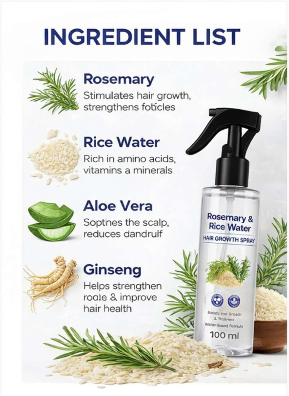 BRALCON Rosemary Hair Growth Spray - Image 9