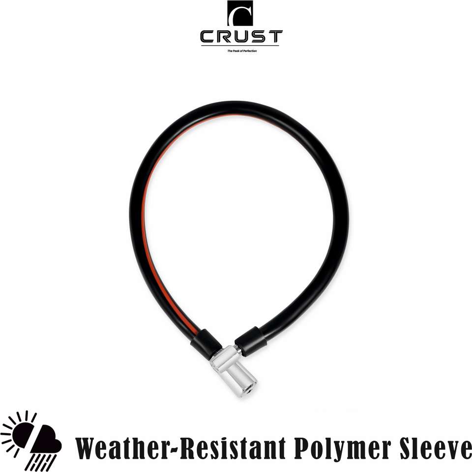 Crust Plastic Cable Lock For Helmet - Image 9