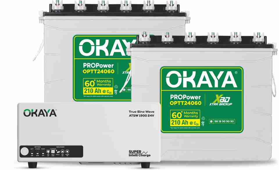 OKAYA 100 Ah Tubular Inverter Battery - Image 9