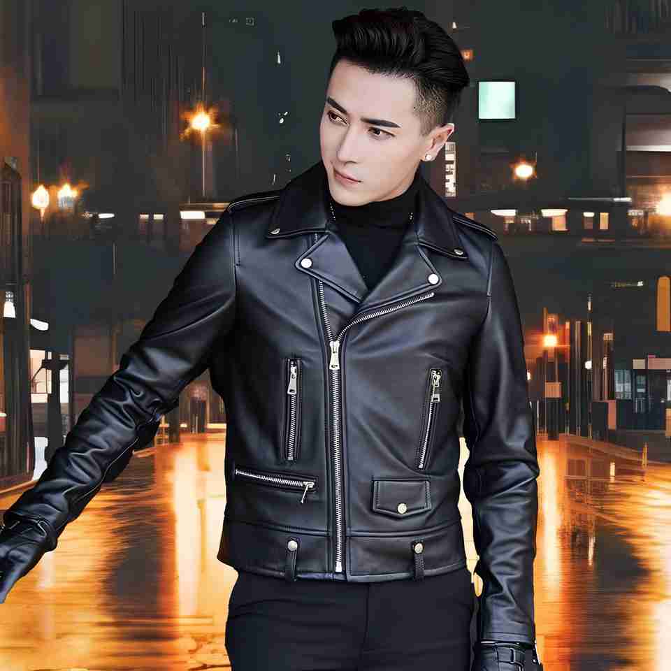 elemental Full Sleeve Solid Men Jacket - Image 6