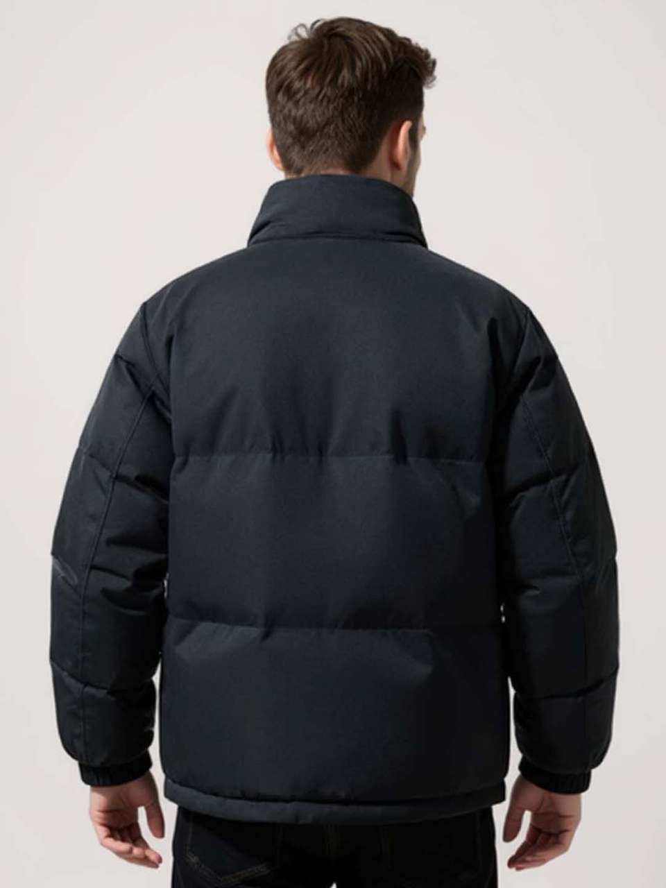 Mast & Harbour Men Solid Puffer Jacket - Image 5