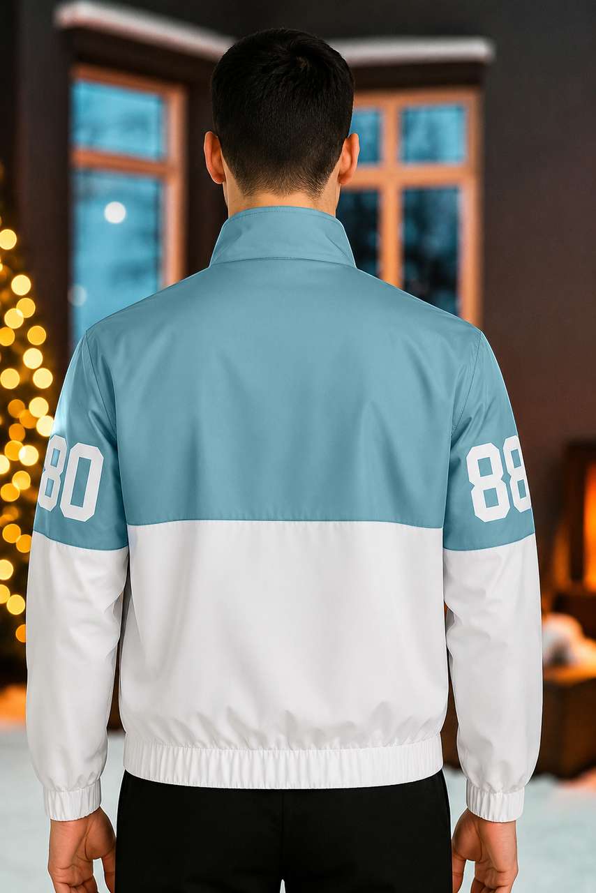 Plus91 Men Colorblock Casual Jacket - Image 7