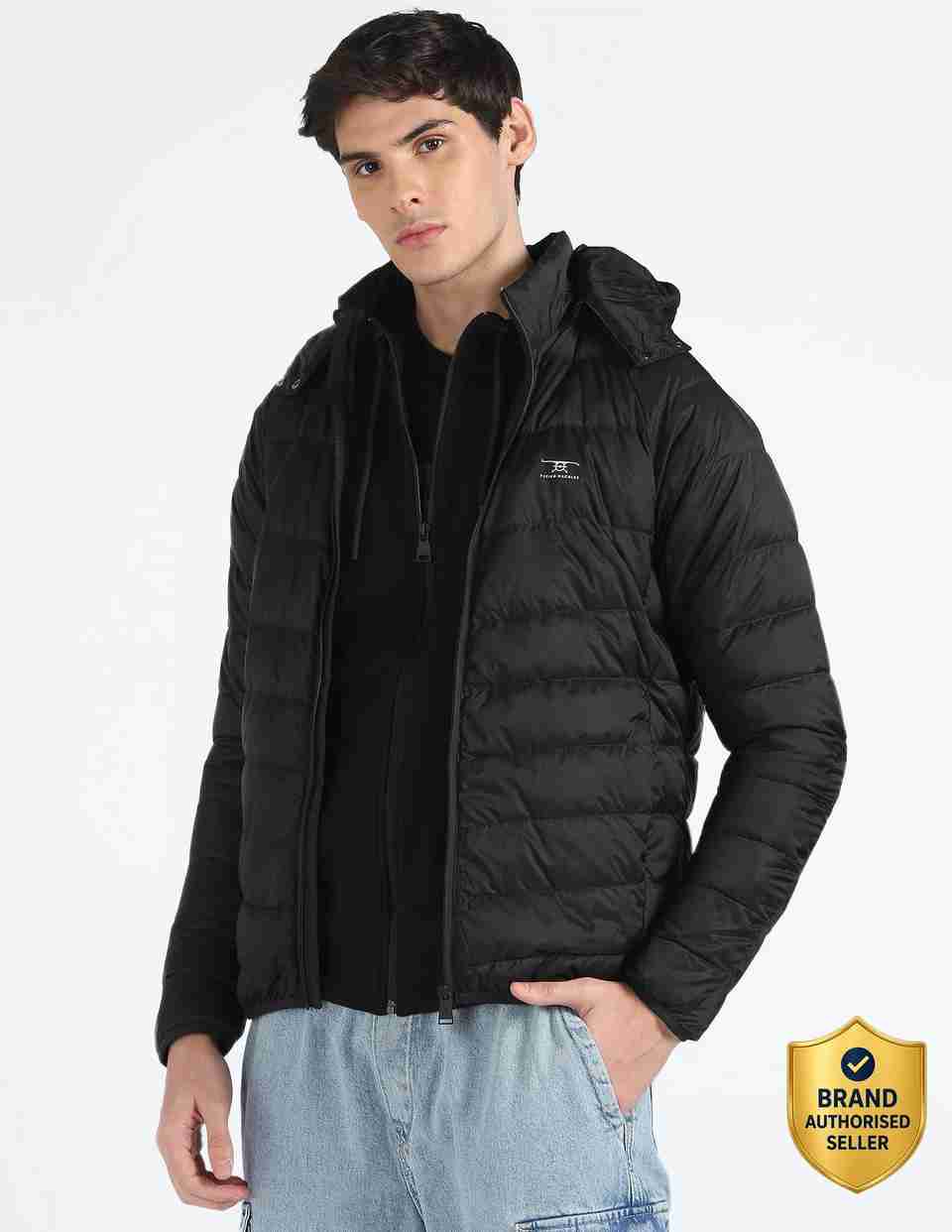 FLYING MACHINE Men Solid Puffer Jacket - Image 5