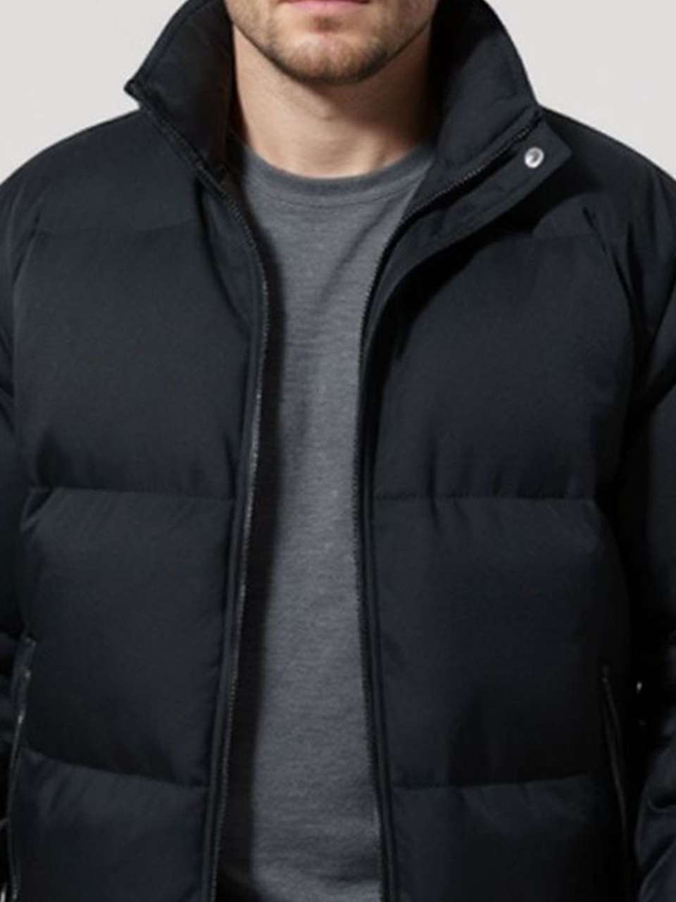 Mast & Harbour Men Solid Puffer Jacket - Image 6