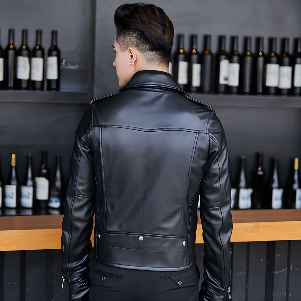 elemental Full Sleeve Solid Men Jacket - Image 7