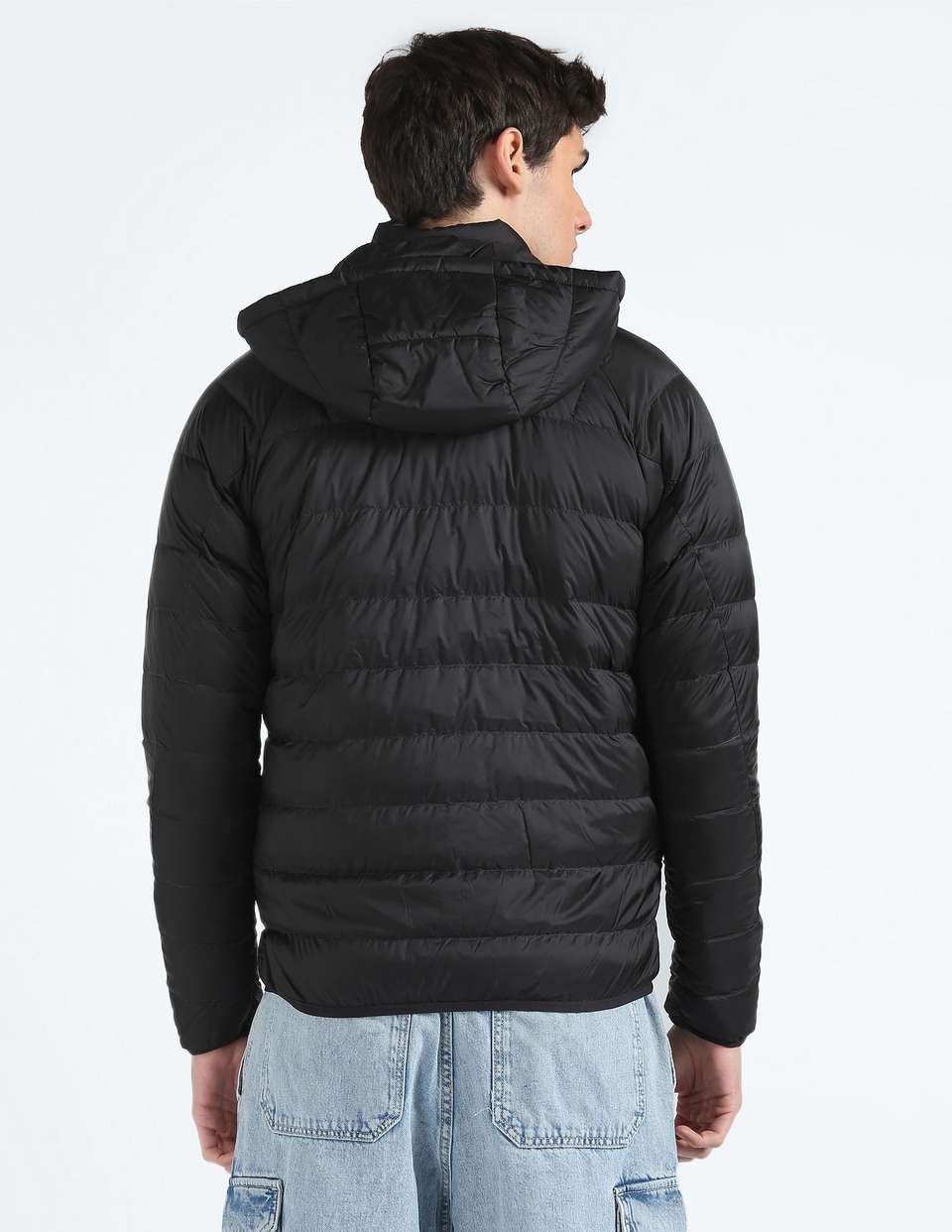 FLYING MACHINE Men Solid Puffer Jacket - Image 7