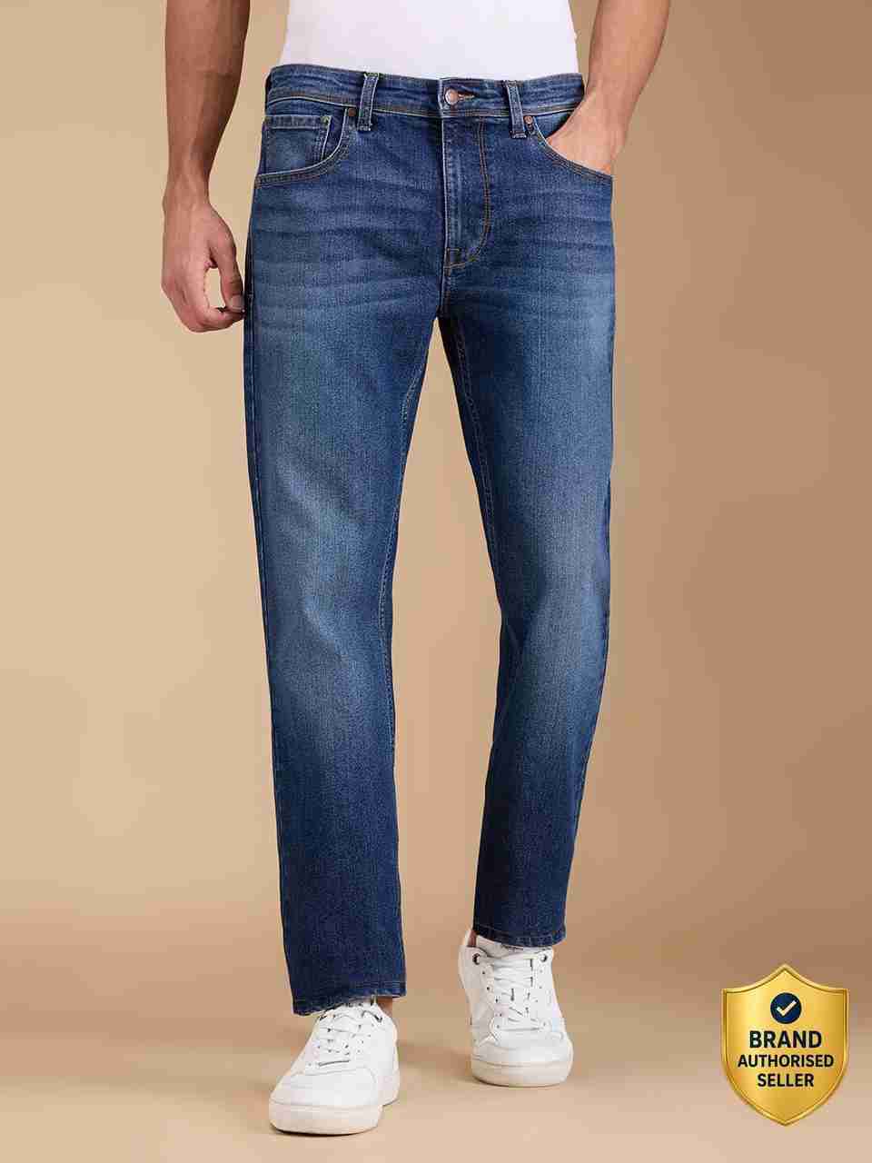 Pepe Jeans Men Straight Fit Blue Jeans - Image 7
