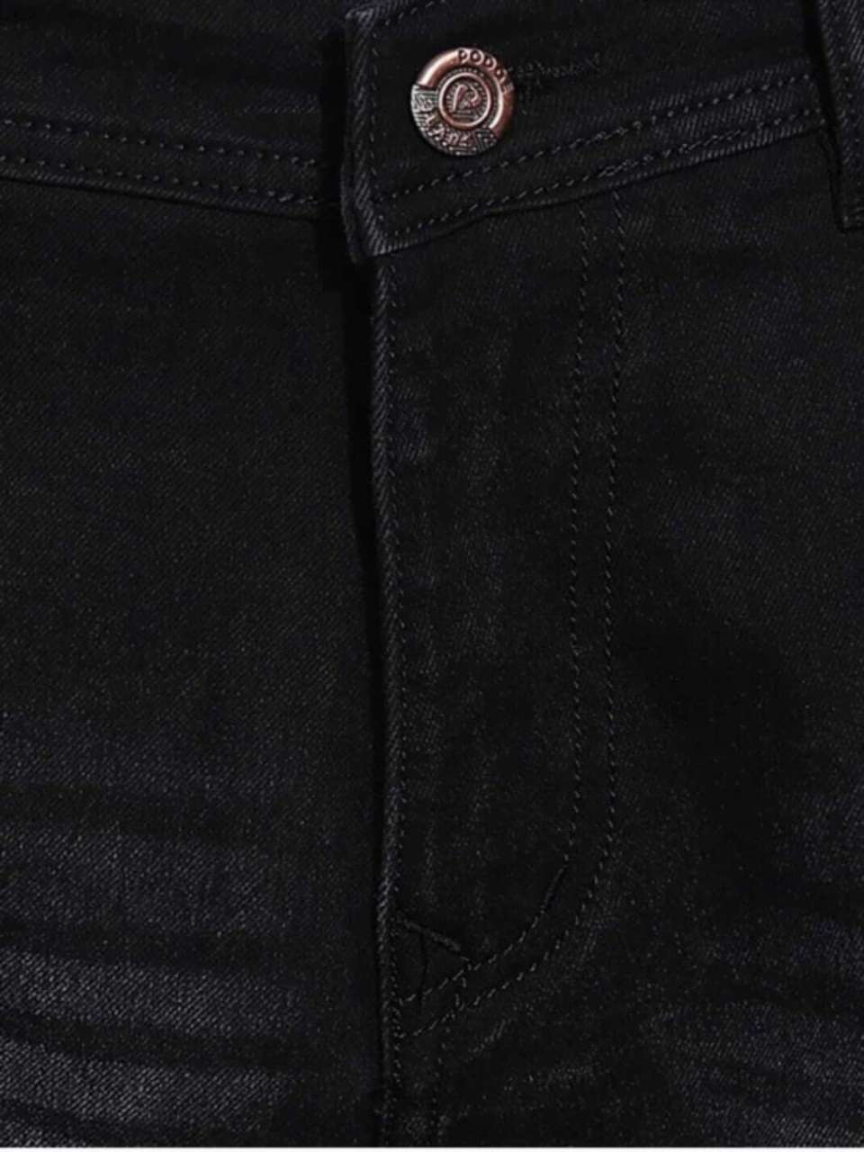 BOLD Men Baggy Fit Mid Rise Dark Grey Jeans - Image 8