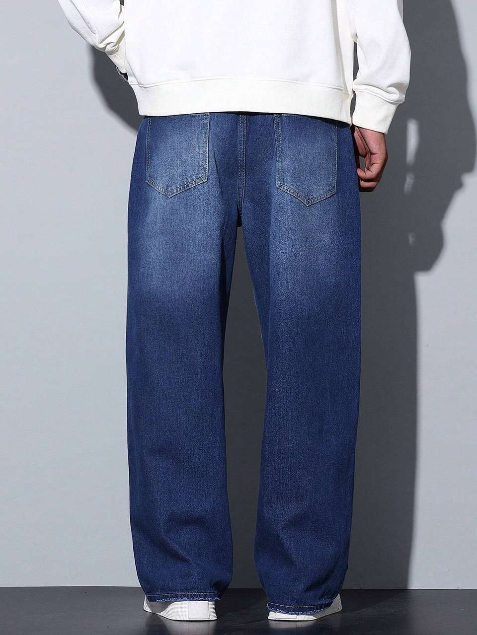 PINKLIT Men Dark Blue Jeans - Image 8