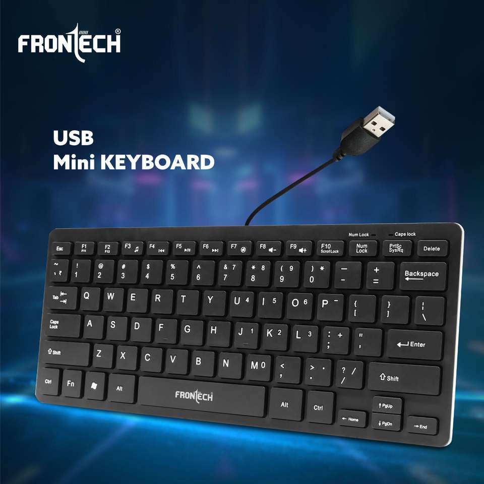 Frontech 78 Keys Wired Mini Keyboard - Image 7