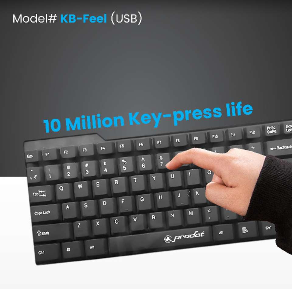 PRODOT High Performance USB Keyboard & Mouse Combo Pack of 5 - Image 7
