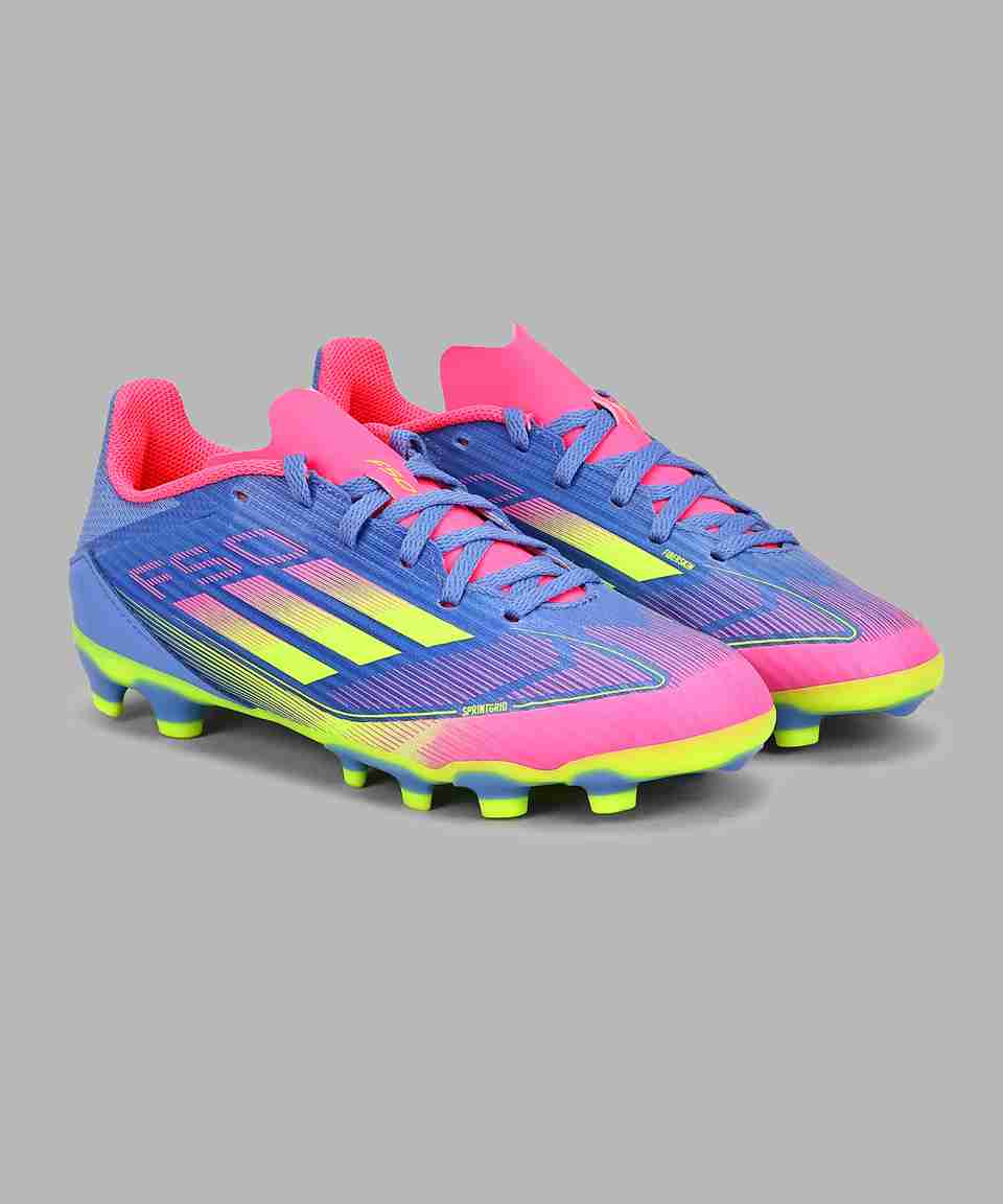 Adidas Lace Football Shoes For Boys (Blue, 8-9 Years) - Image 9
