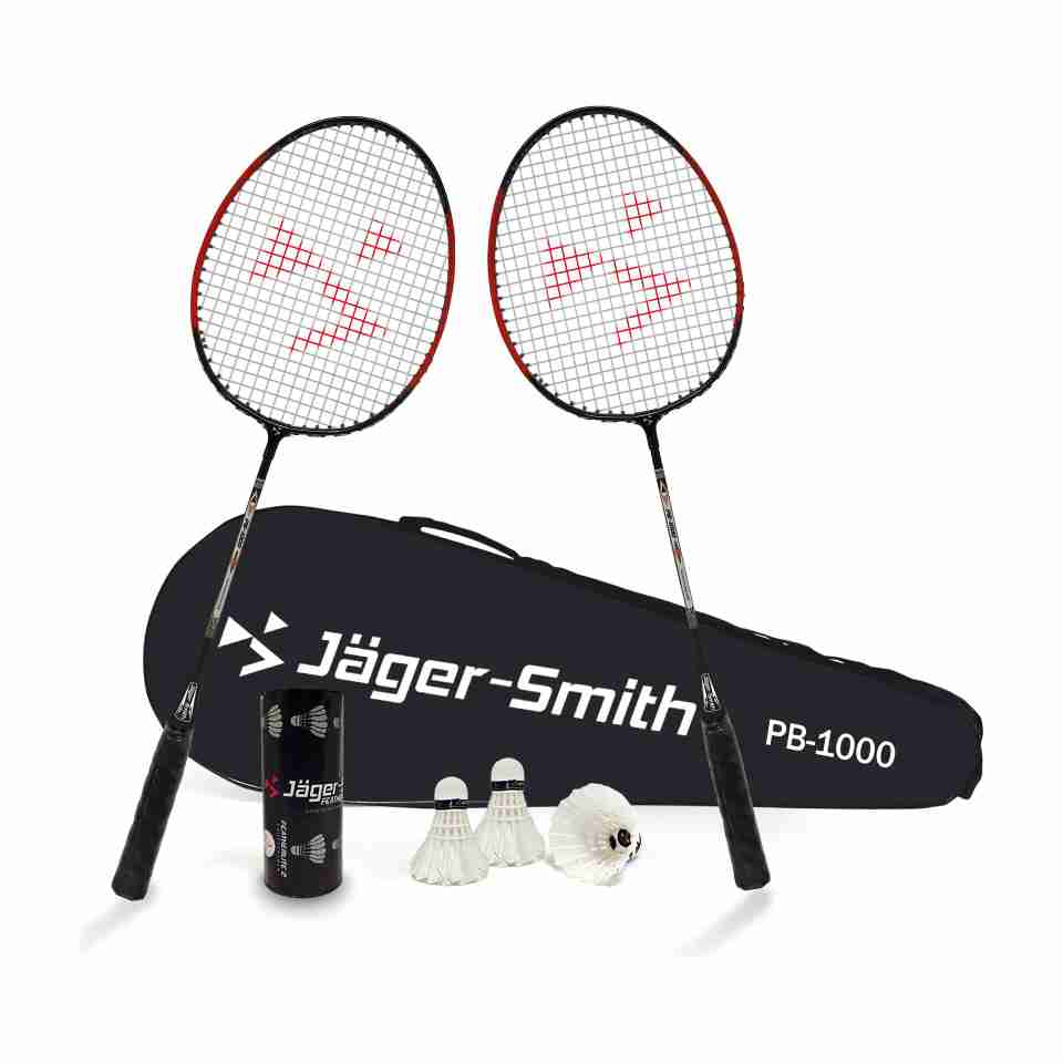 Jager-Smith PB-1000 Combo & Featherlite 2 Shuttle Badminton Kit - Image 7