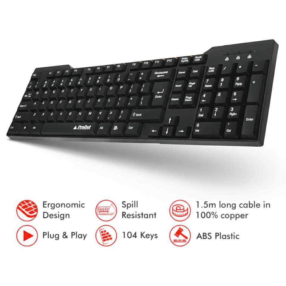 Henture 5-in-1 Gaming Keyboard and Mouse Combo - Image 7