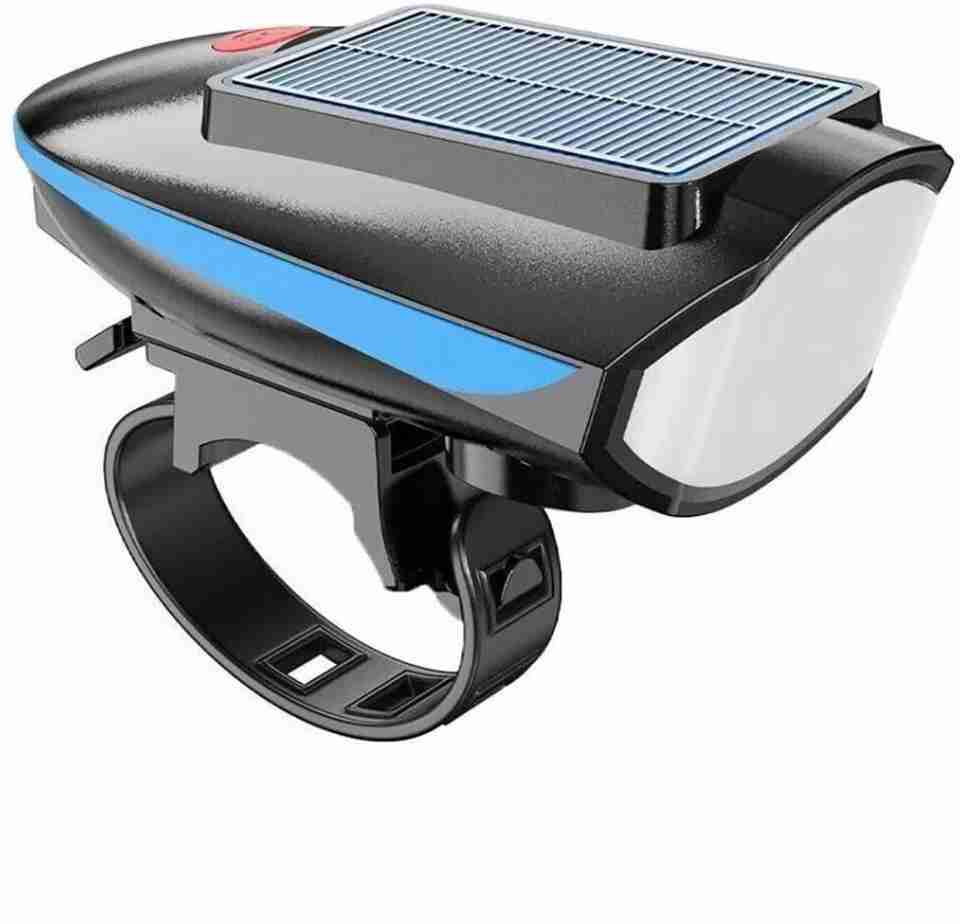 Najif Front Solar & USB Rechargeable LED 2in1 Light Horn - Image 7