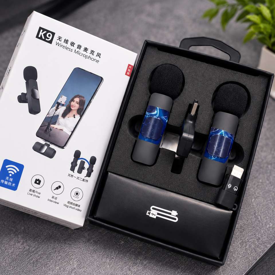 electronex K9-WM-BLK-DUAL-01 Camera Microphone - Image 8