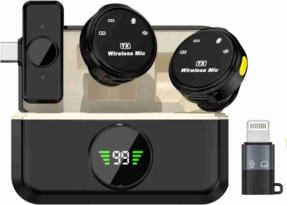 Acesquare Wireless Mic for Video Recording - Image 6