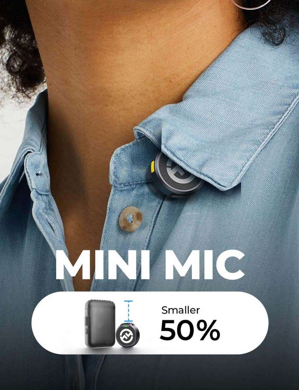 Hollyview Lark M2 Mini Combo Microphone - Image 9