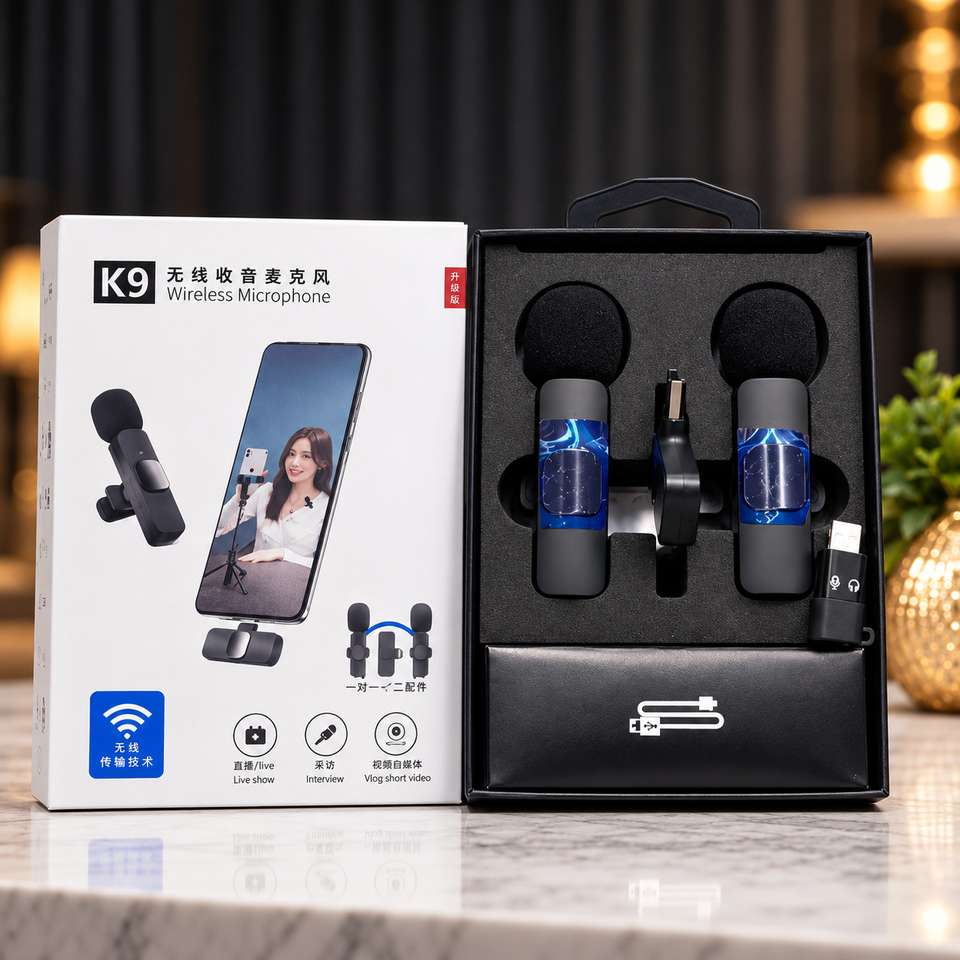 electronex K9-WM-BLK-DUAL-01 Camera Microphone - Image 7