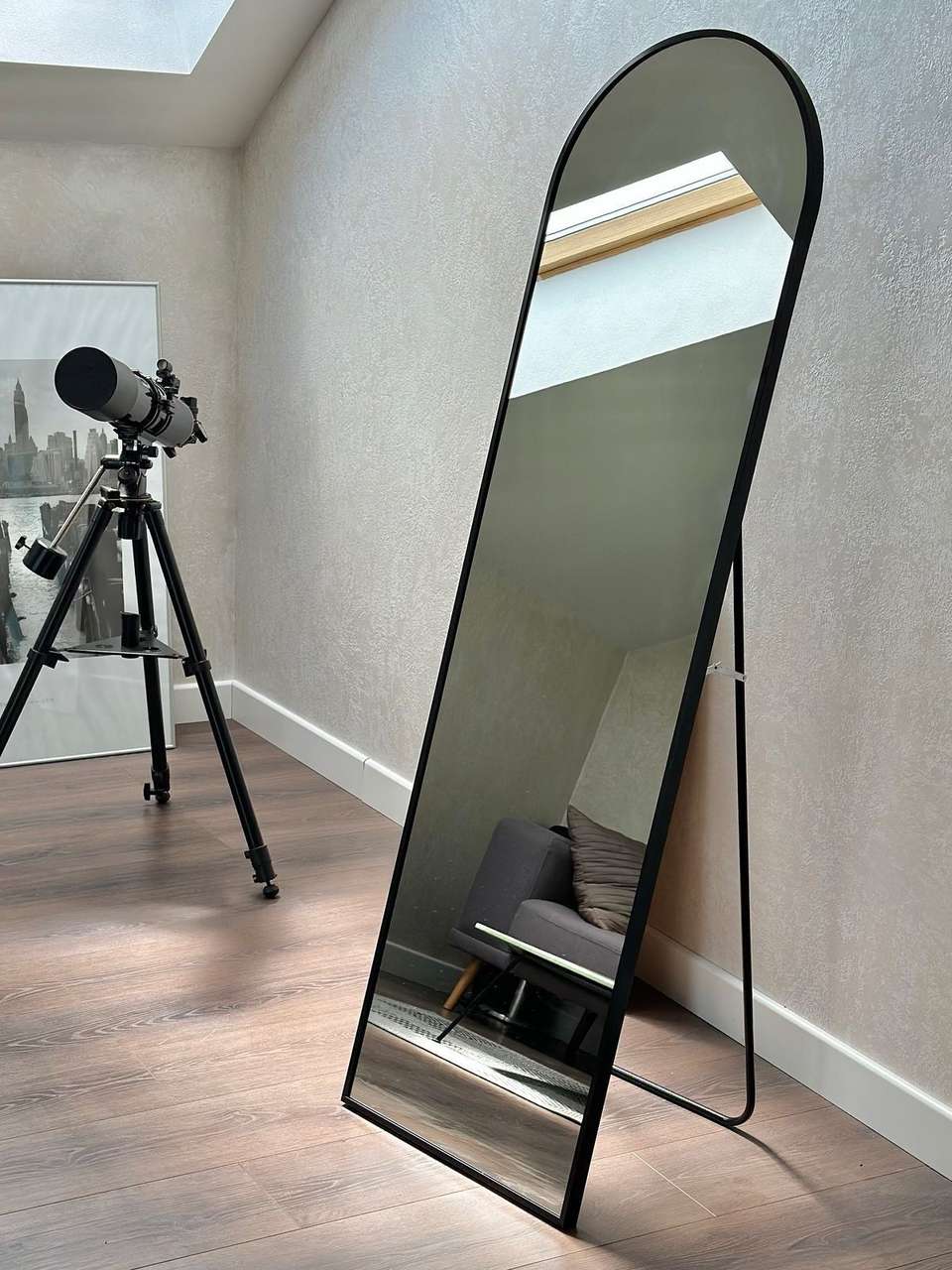 Haridarshan 5Ft Wavy Full Length Standing Mirror - Image 8