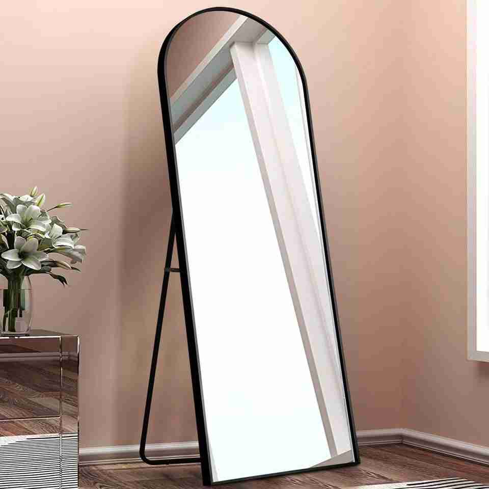 Haridarshan 5Ft Wavy Full Length Standing Mirror - Image 6