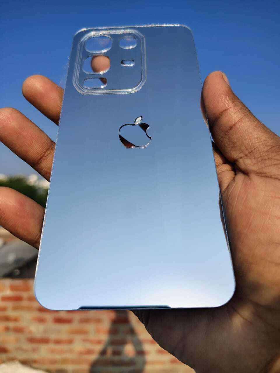 MOKPLZ Infinix Note 50S Silver Mirror Back Panel - Image 8