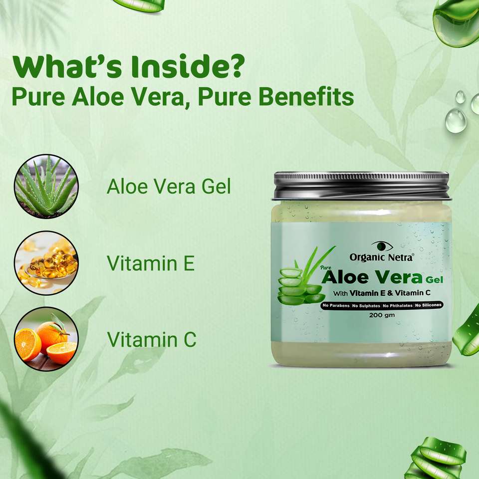 Organic Netra Aloe Vera Gel - Image 8