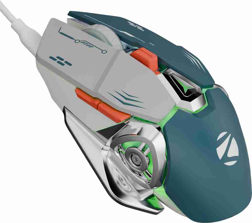 ZEBRONICS Zeb-Transformer M Plus Wired Mechanical Mouse - Image 8