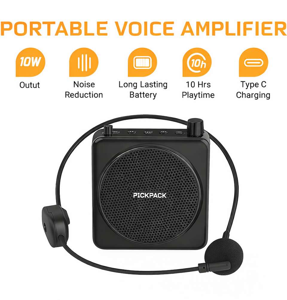 Primate Portable Voice Amplifier with Bluetooth - Image 8