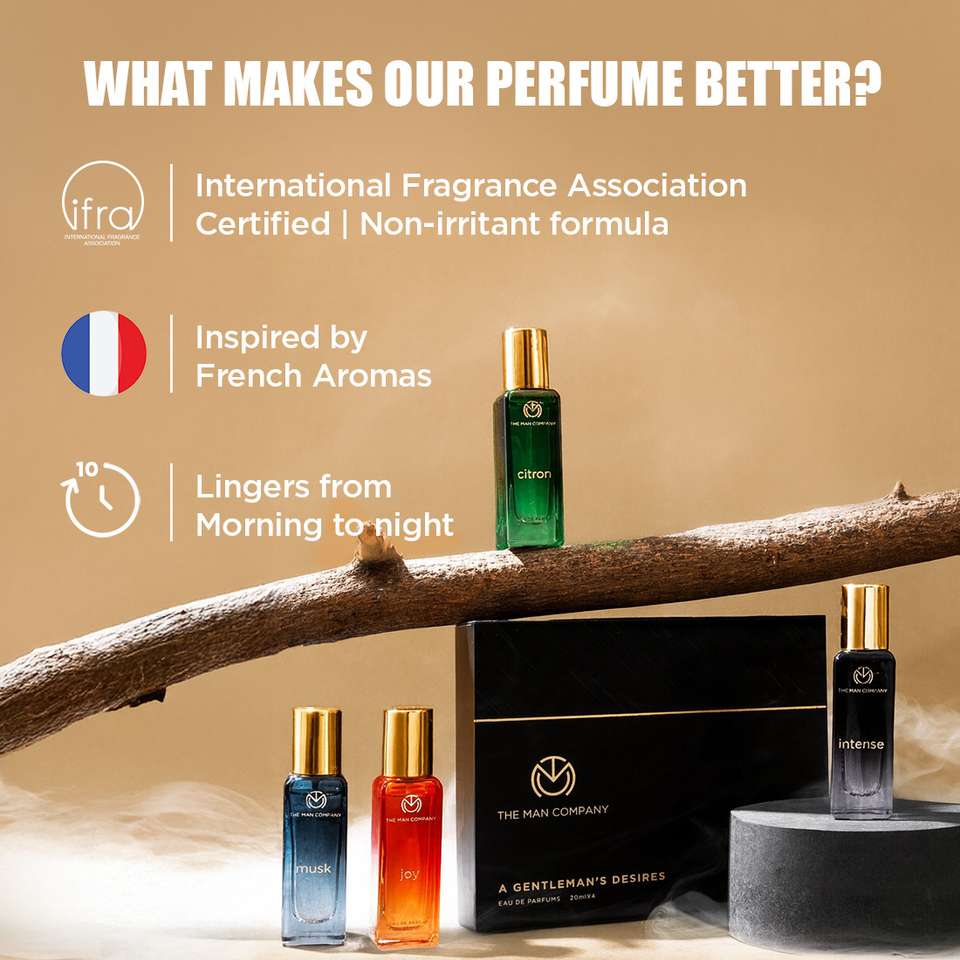 THE MAN COMPANY Perfume for Men Gift Pack of 4 · 20 ml (80 ml total) - Image 7