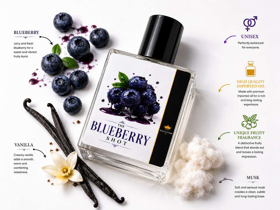 Scent & Sultan The Blueberry Shot Fragrance - Image 9