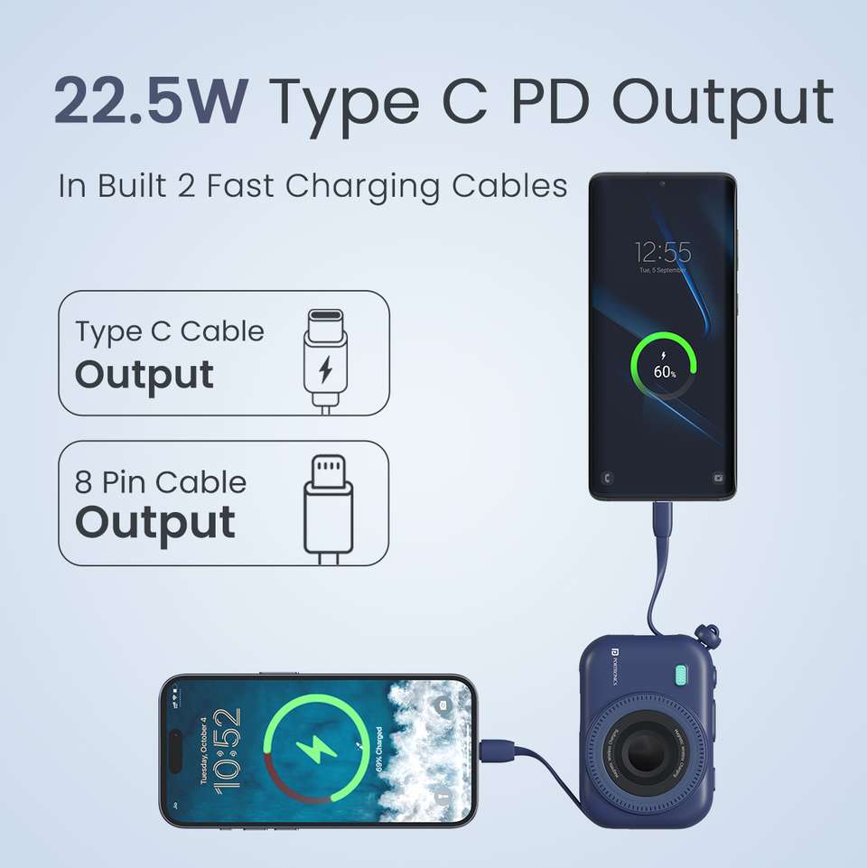 Portronics 10000 mAh 22.5 W Power Bank - Image 8