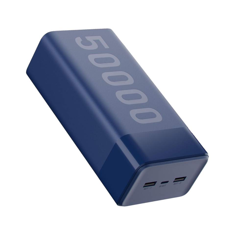 Ambrane 50000 mAh 22.5W Power Bank Blue - Image 8