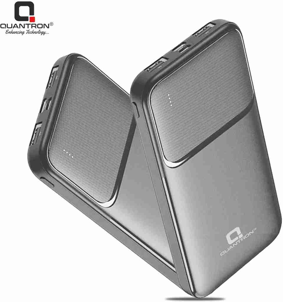 Quantron 10000 mAh Grey Power Bank - Image 2