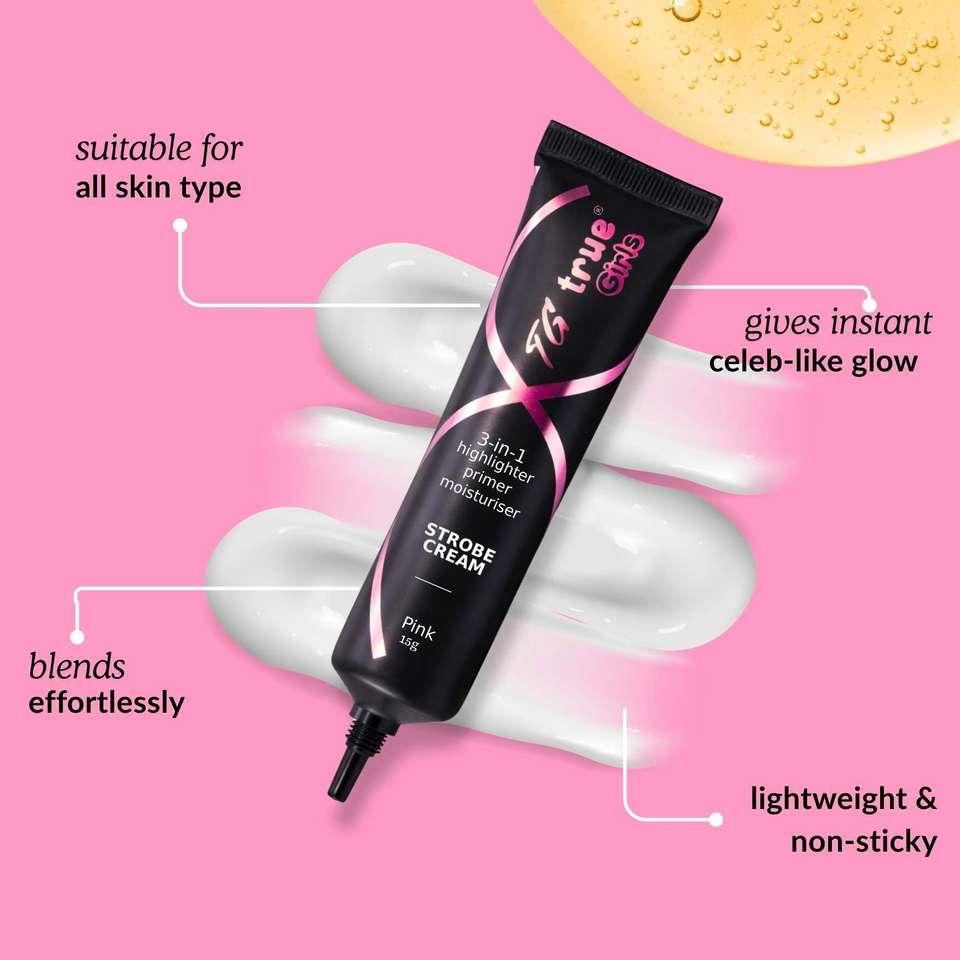 TG TRUE GIRLS 3 in 1 Strobe Cream 45g - Image 6