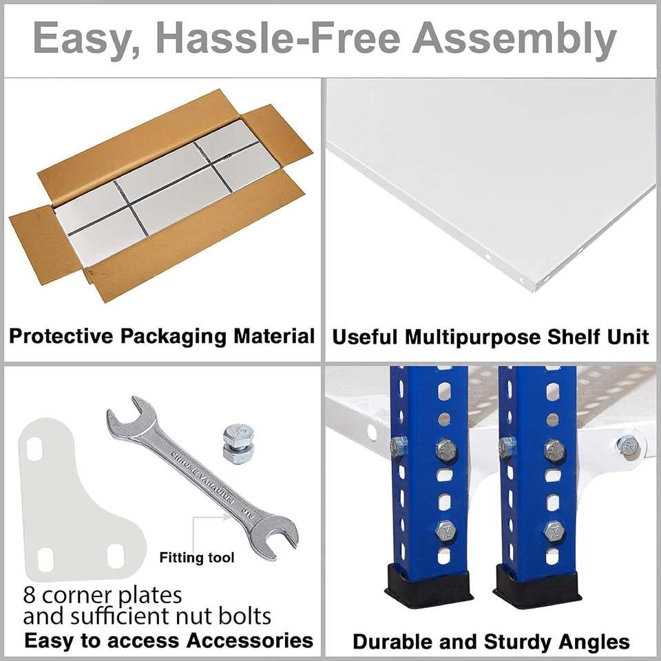 Jofuler Steel Storage Shelving Unit - Image 8