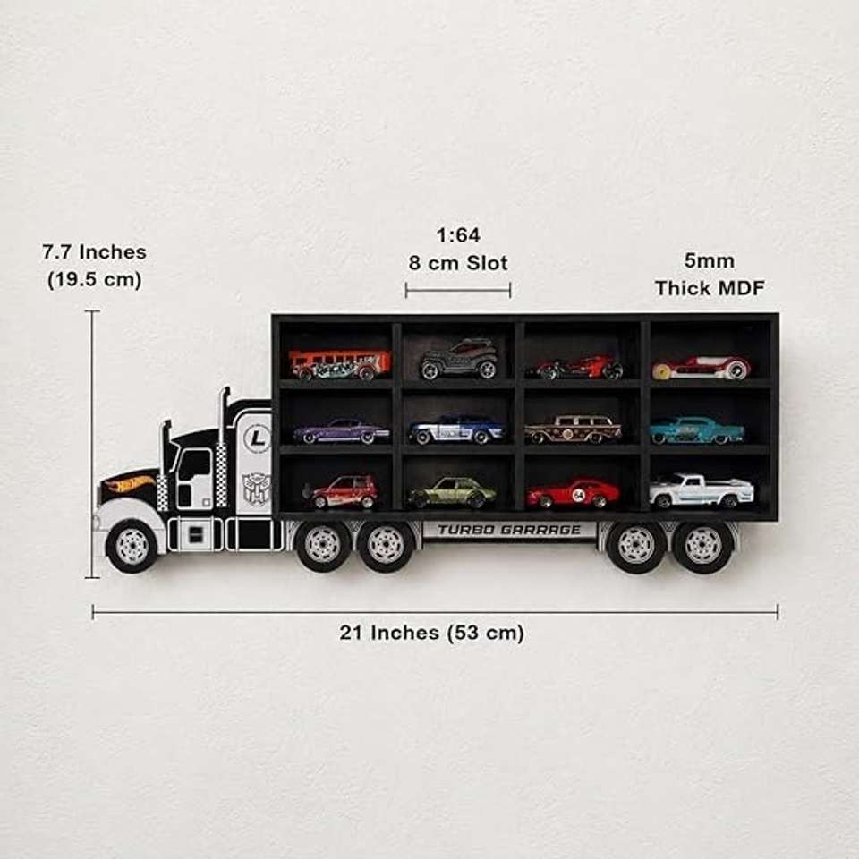 Lumora Craft Studio Truck Wall Display Shelf - Image 8