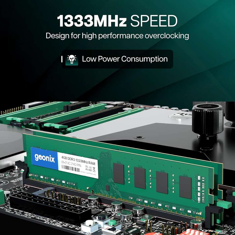 Edgora Black DDR3 4GB (Dual Channel) - Image 7