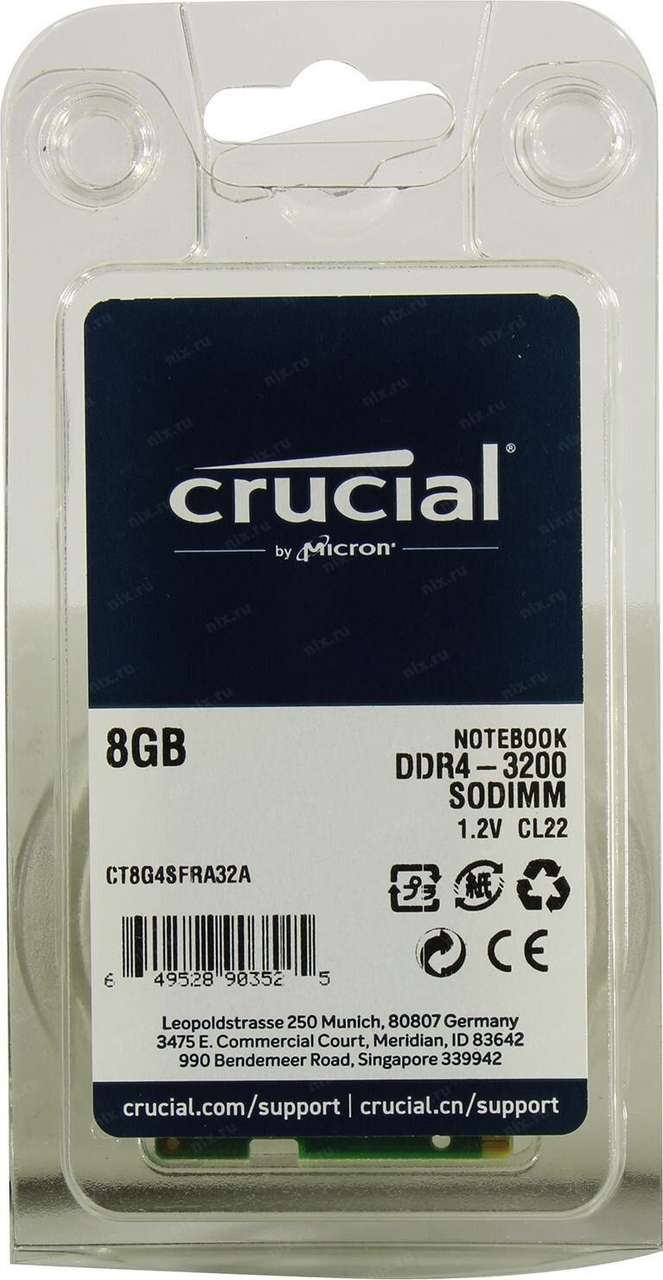 Crucial 3200Mhz Notebook 8GB RAM - Image 8
