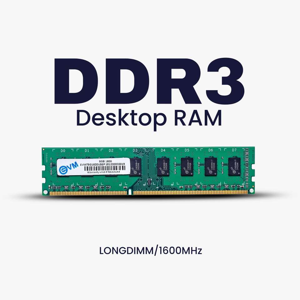 EVM 8GB DDR3 1600MHz RAM - Image 7