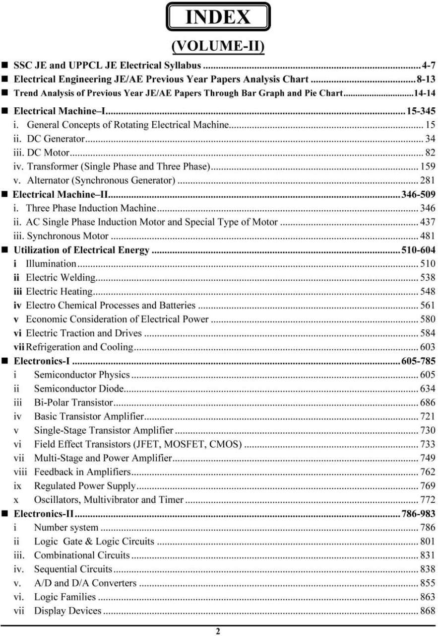 Electrical JE Chapterwise & SubTopicwise Vol.2 Solved Papers - Image 6