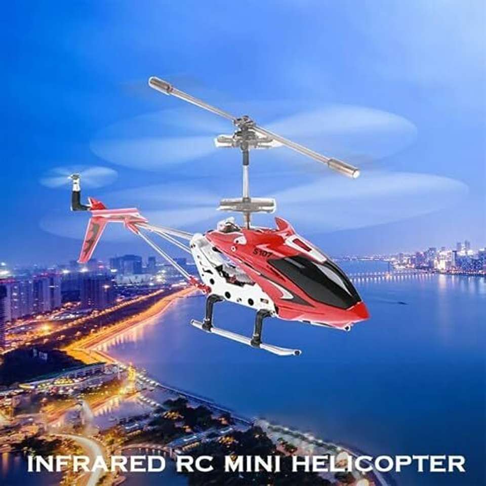 iFoot Mini Helicopter Toy Set with 2.5D Transmitter - Image 5