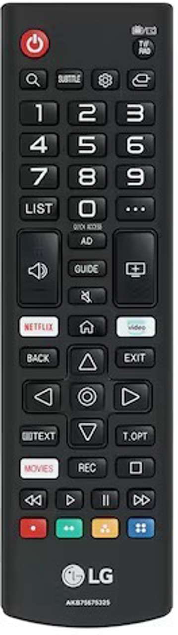 LG TV Remote Controller Black - Image 6