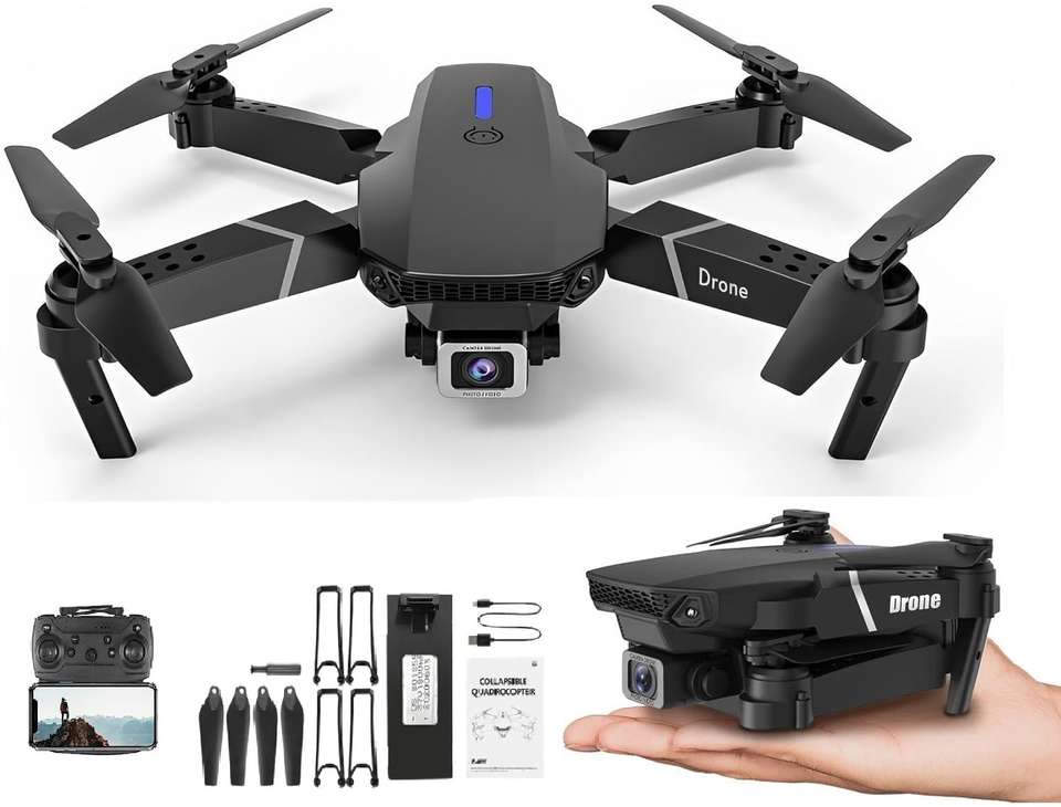 SK WILLA E88 Pro Smart Portable Drone - Image 8