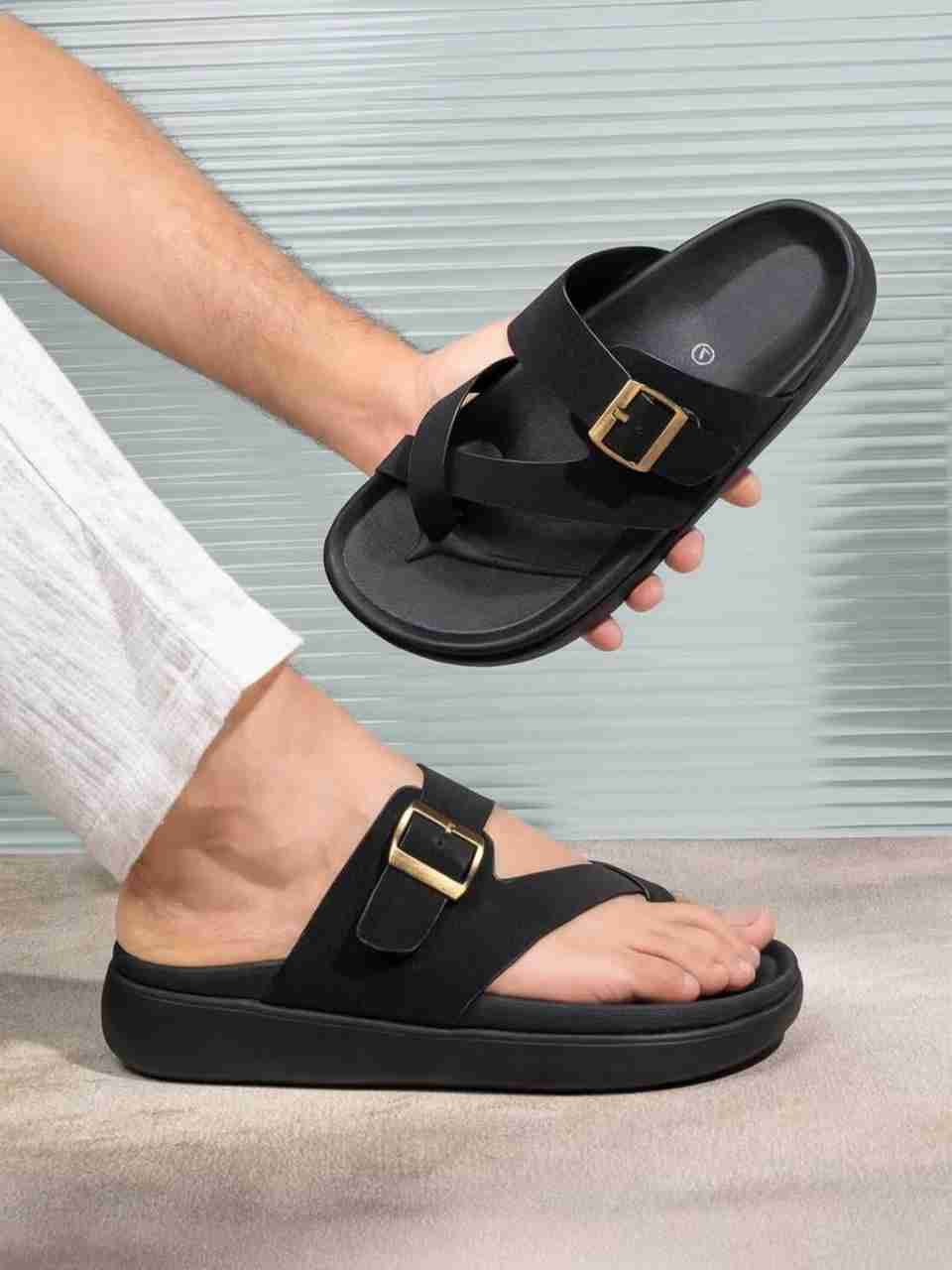 Arivo Men Sandal Black Size 6 - Image 6