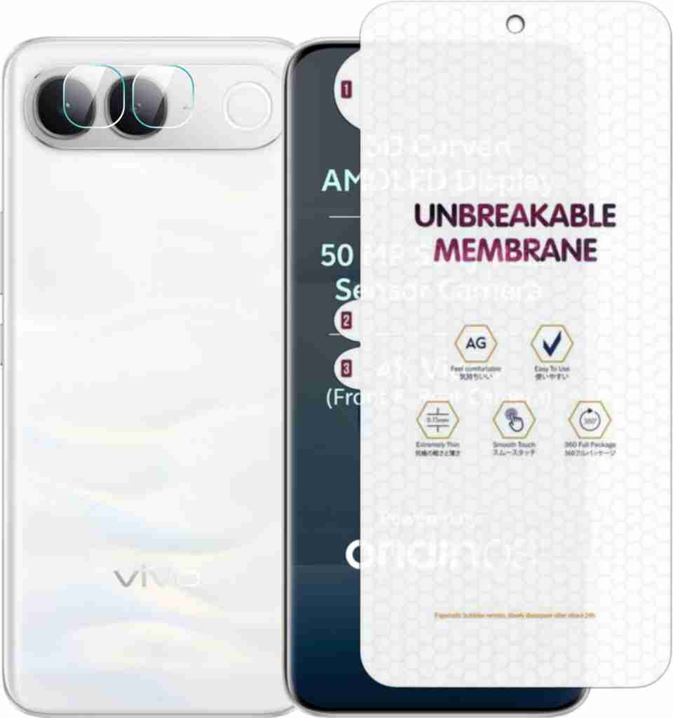 VIYAN Front and Back Screen Guard for Vivo S2 5G Pack of 1 - Image 5