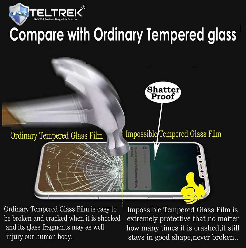TELTREK Tempered Glass Guard for Tecno Pop X 5G Pack of 1 - Image 9